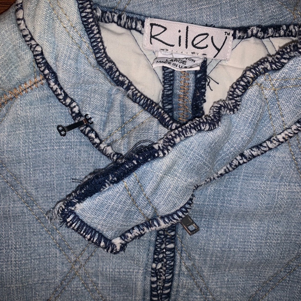 Denim jacket. Super unique